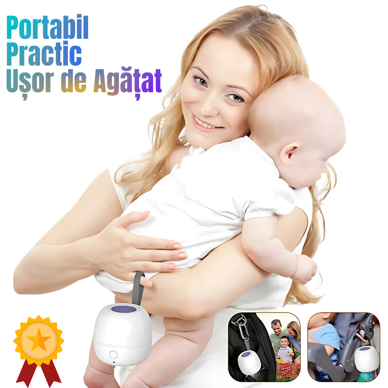 Sterilizator UV Portabil pentru Suzete si alte Obiecte Mici