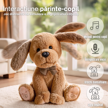 Jucarie Interactiva Catelus Vorbitor si Jucaus Tumama®, Canta, Imita si Misca din Urechiuse, Cap, Corp si Coada