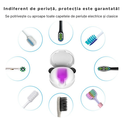 Sterilizator UV Portabil Panda pentru Periuta de Dinti