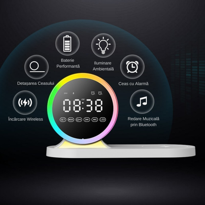 Ceas Multifunctional Digital SMART 4-în-1