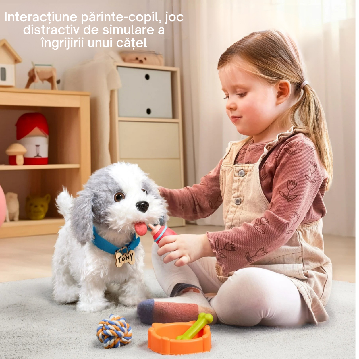 Jucarie Interactiva Catelus Vorbitor si Jucaus Tumama®