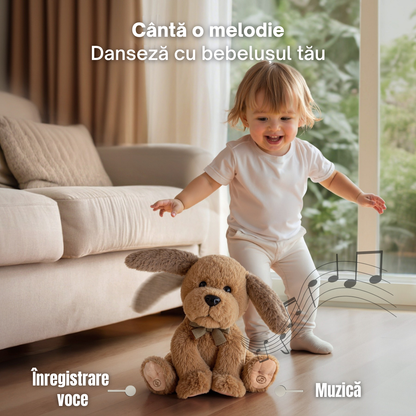 Jucarie Interactiva Catelus Vorbitor si Jucaus Tumama®, Canta, Imita si Misca din Urechiuse, Cap, Corp si Coada