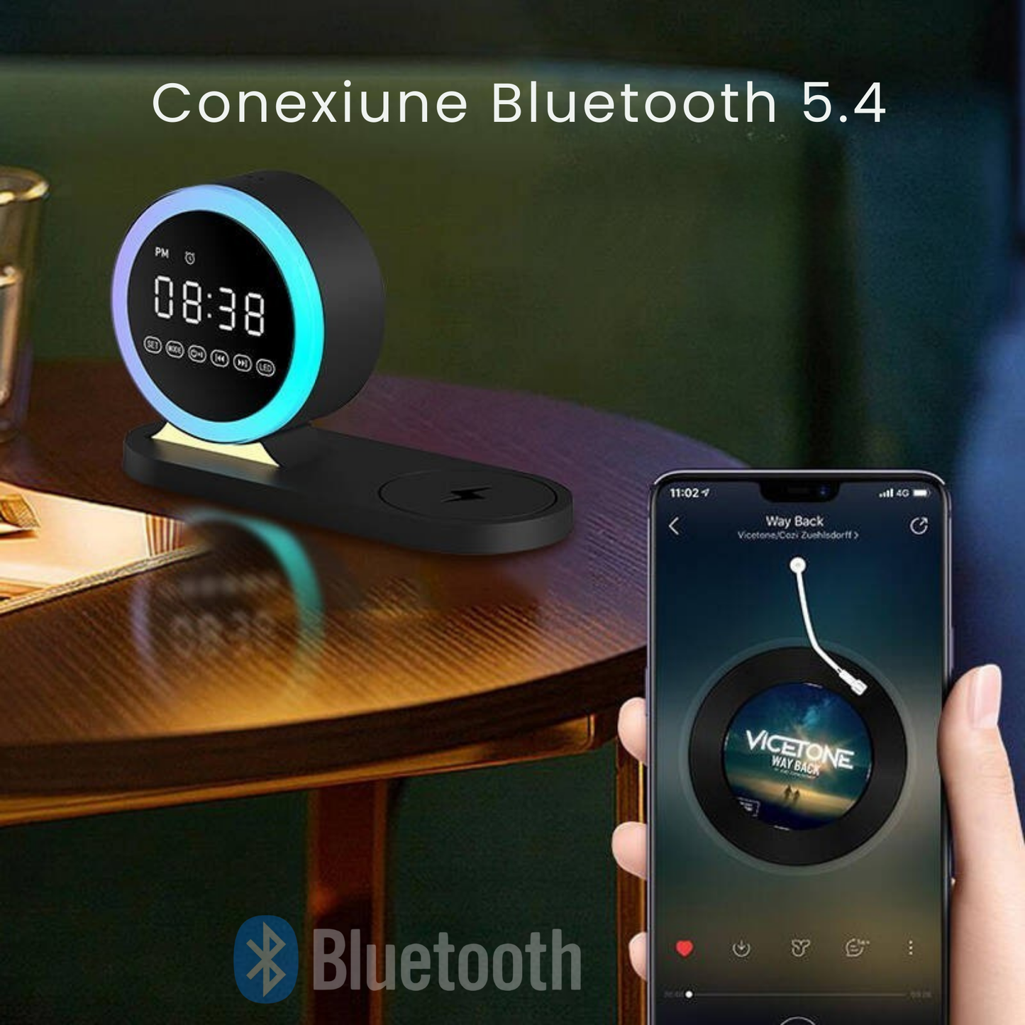 Ceas Multifunctional Digital SMART 4-în-1