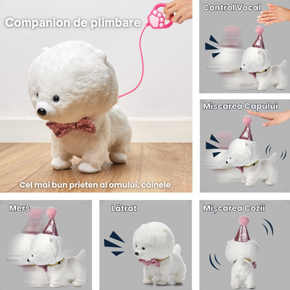 Jucarie Interactiva Catelus Tumama®, Merge, Latra si Misca din Cap si Coada