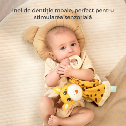 Jucarie-Paturica pentru Bebelusi Tumama® - Model Girafa