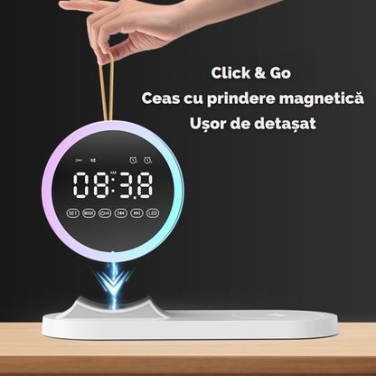 Ceas Multifunctional Digital SMART 4-în-1