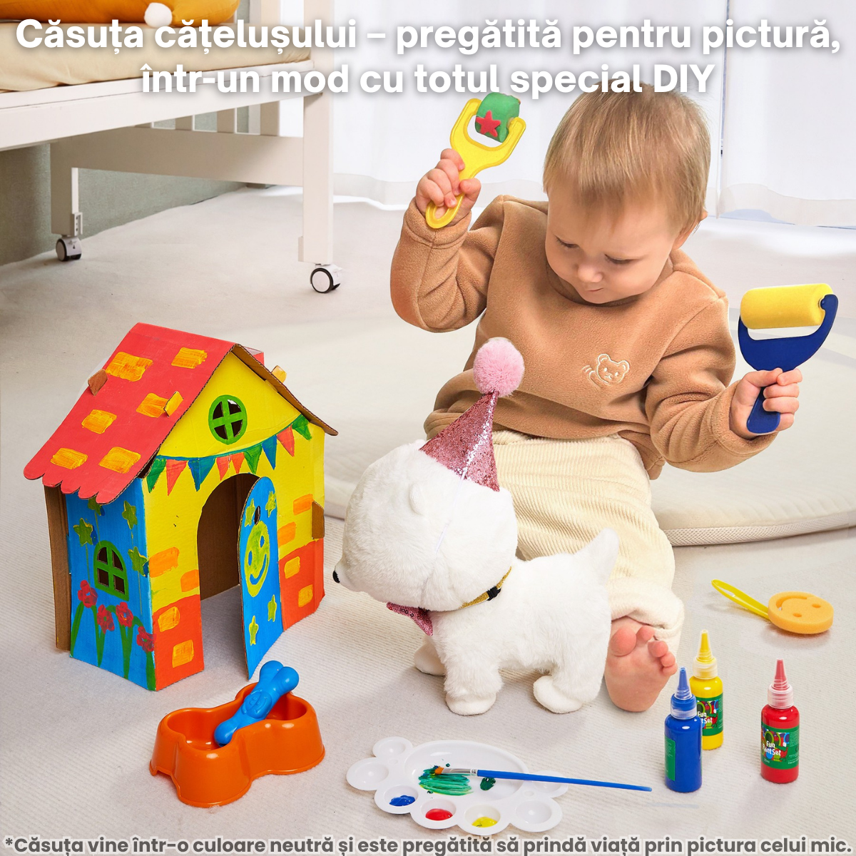 Jucarie Interactiva Catelus Tumama®, Merge, Latra si Misca din Cap si Coada