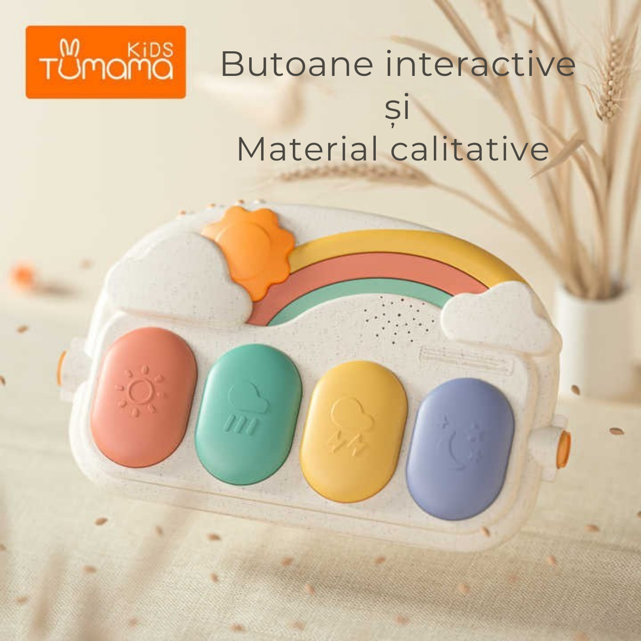 Centru de Activitati 5-in-1 pentru Bebelusi - Tumama® Baby Gym