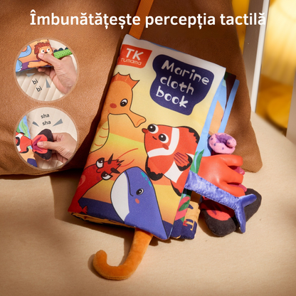 Set 3 Carti Educative si Fosnitoare pentru Bebelusi Tumama®