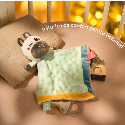 Jucarie-Paturica pentru Bebelusi Tumama® - Model Zebra
