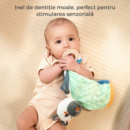 Jucarie-Paturica pentru Bebelusi Tumama® - Model Zebra