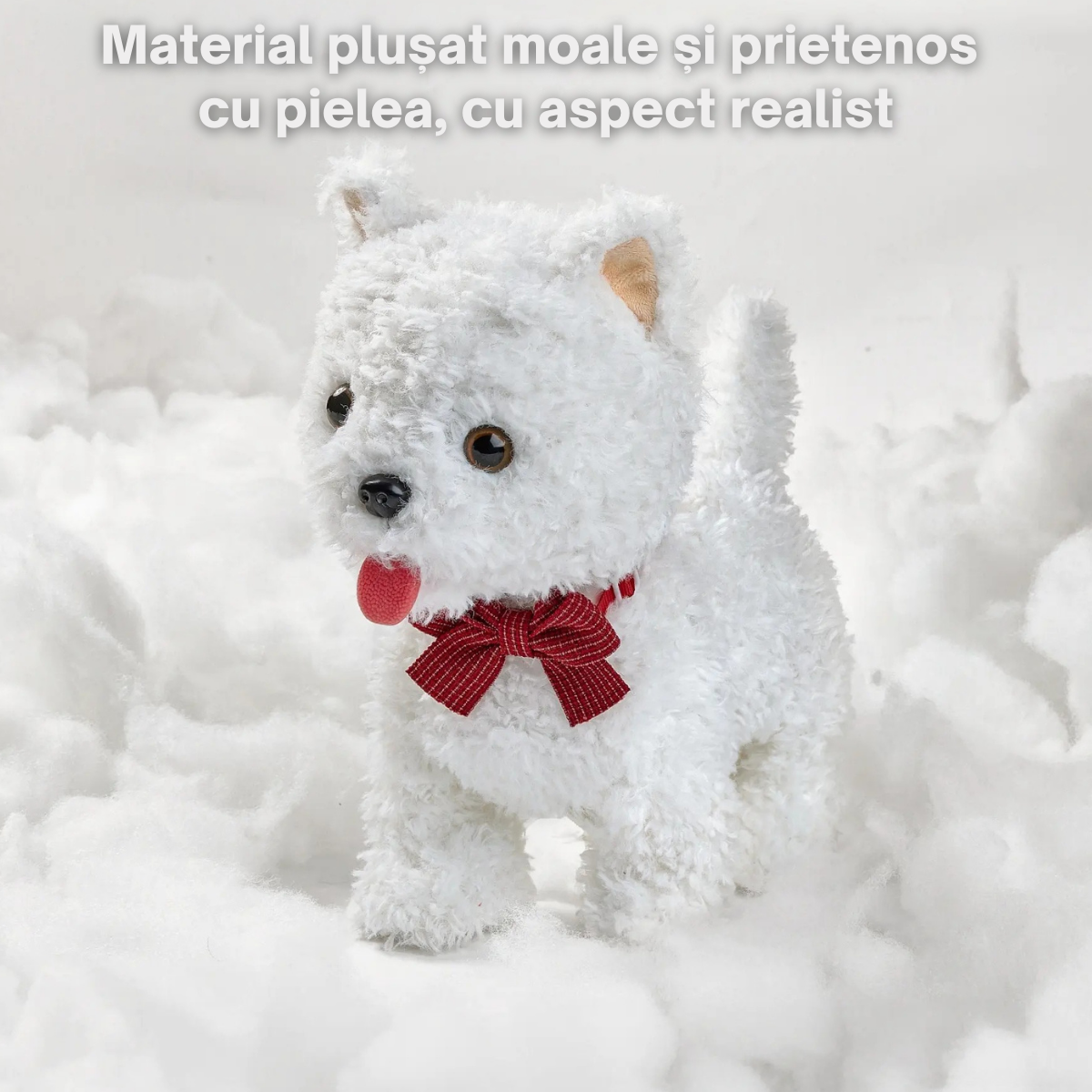 Jucarie Interactiva Catelus Tumama®, Canta, Merge, Latra, Linge si Misca din Cap si Coada